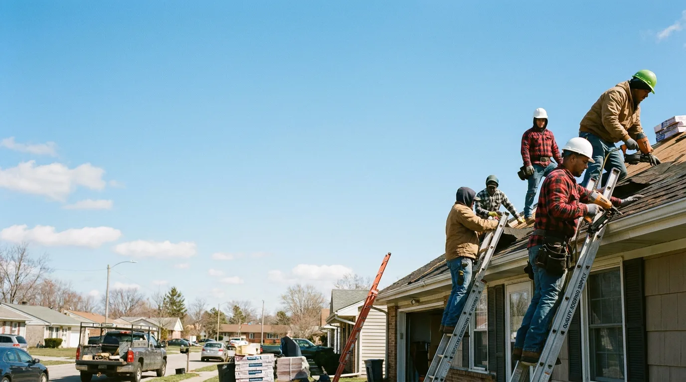 Roofing in Wolfe City, TX near me